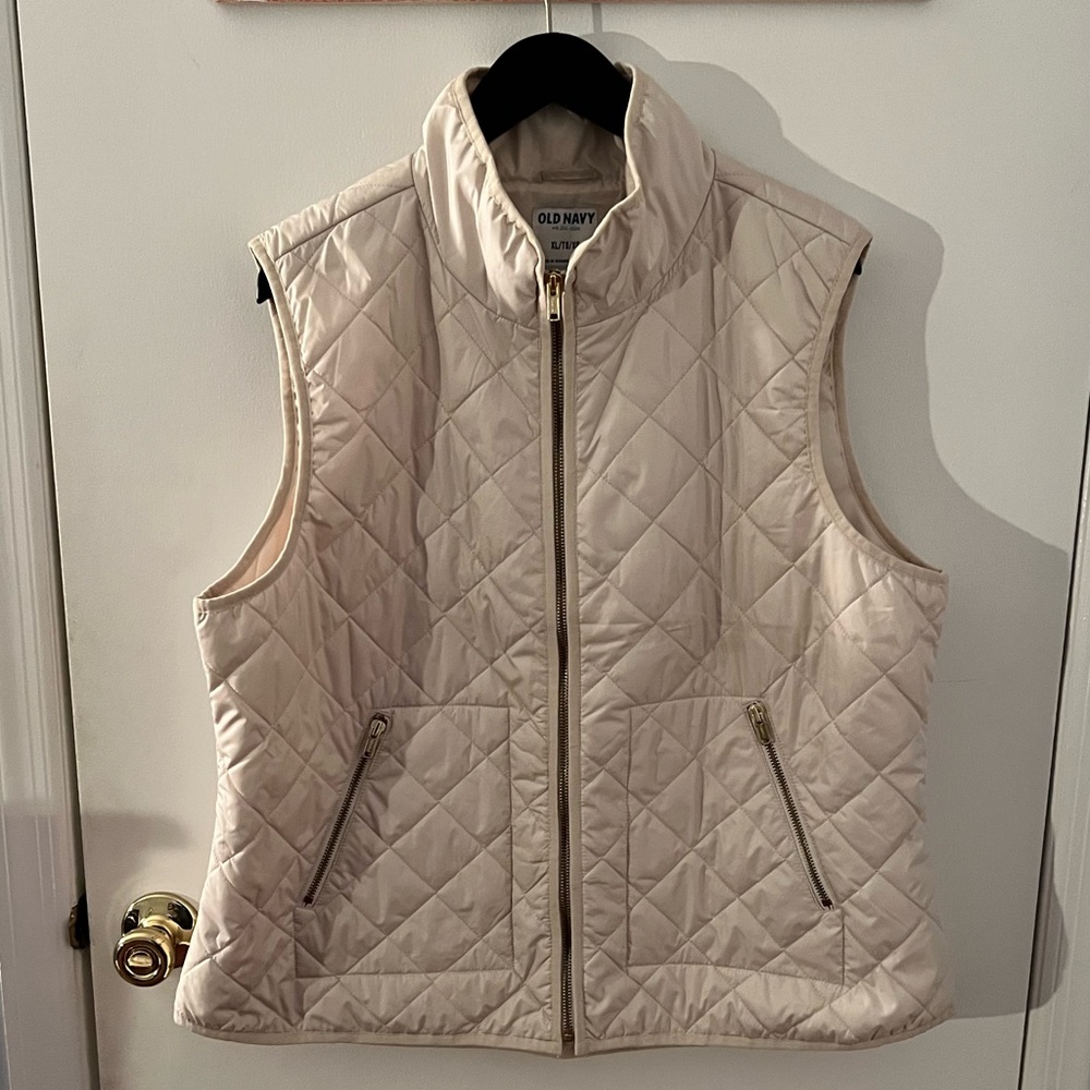 Old Navy Cream Vest